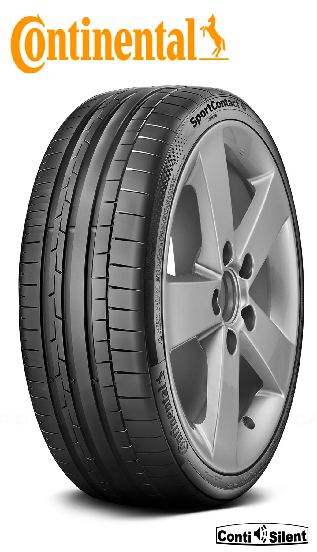 245/40R21 100Y XL FR SportContact 6 AO ContiSilent